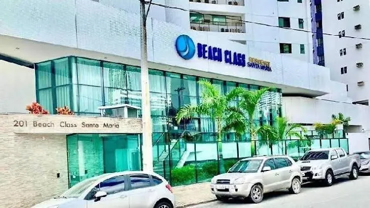 Sm 504 - Excelente Flat Funcional Padrao Beach Class Recife 0*,