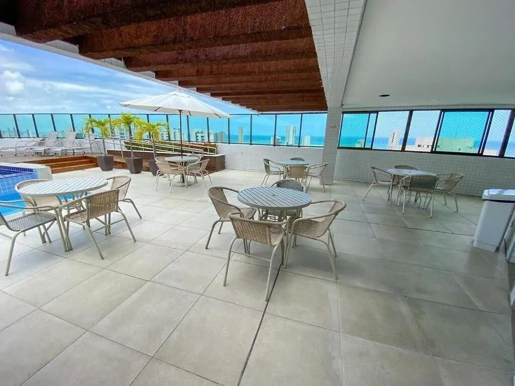 Apartment Sm 504 - Excelente Flat Funcional Padrao Beach Class Recife